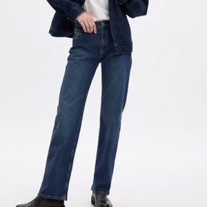 Mid Rise Organic Cotton '90s Loose Jeans with Washwell